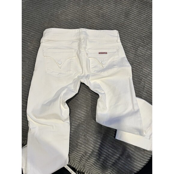 Womans Hudsons USA Size 28 Ginny Crop Straight Cuffed EUC - Picture 4 of 12